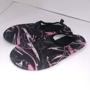 Vifuur Women's Pink Graffiti Water Shoes - Size 40/41  (US Size 9)